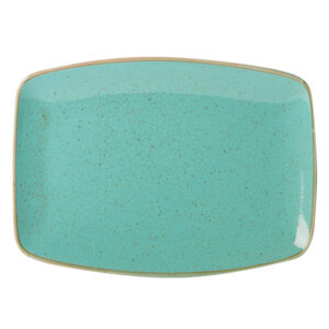 32cm Sea Spray Rectangular Plate (Pack of 6)