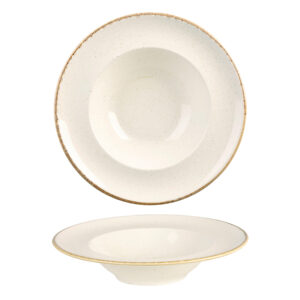 26cm Oatmeal Pasta Plate (Pack of 6)