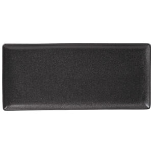 35 x15.5cm Graphite Rectangular Platter (Pack of 6)