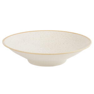 26cm Oatmeal Footed Bowl (Pack of 6)