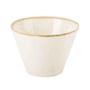 9cm Oatmeal Conic Bowl (Pack of 6)
