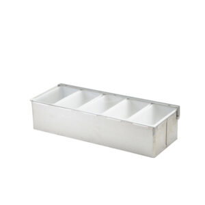 5 Section S/S Condiment Dispenser