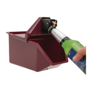 Undercounter Bottle Opener And Catcher