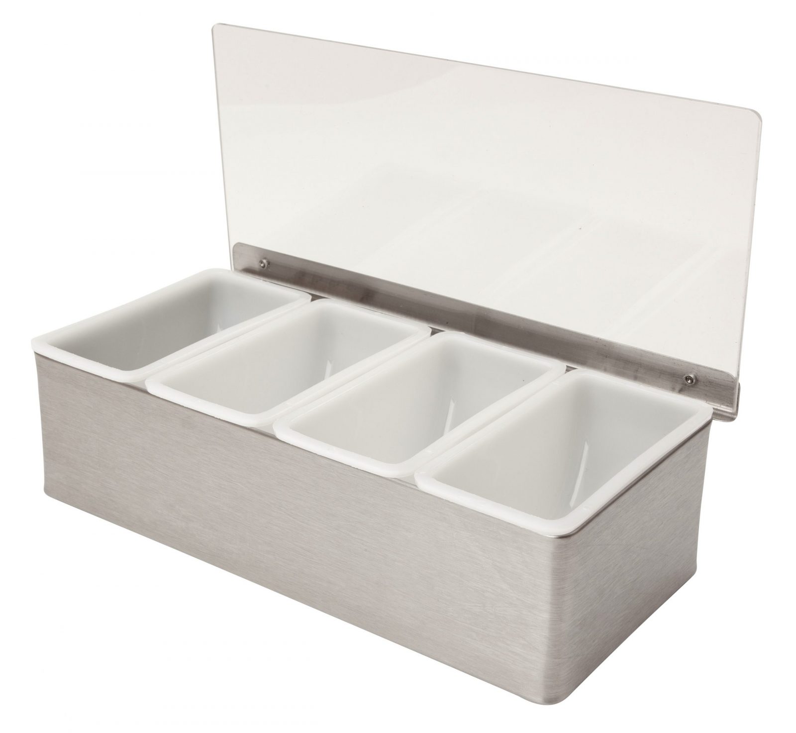4 Section S/S Condiment Dispenser