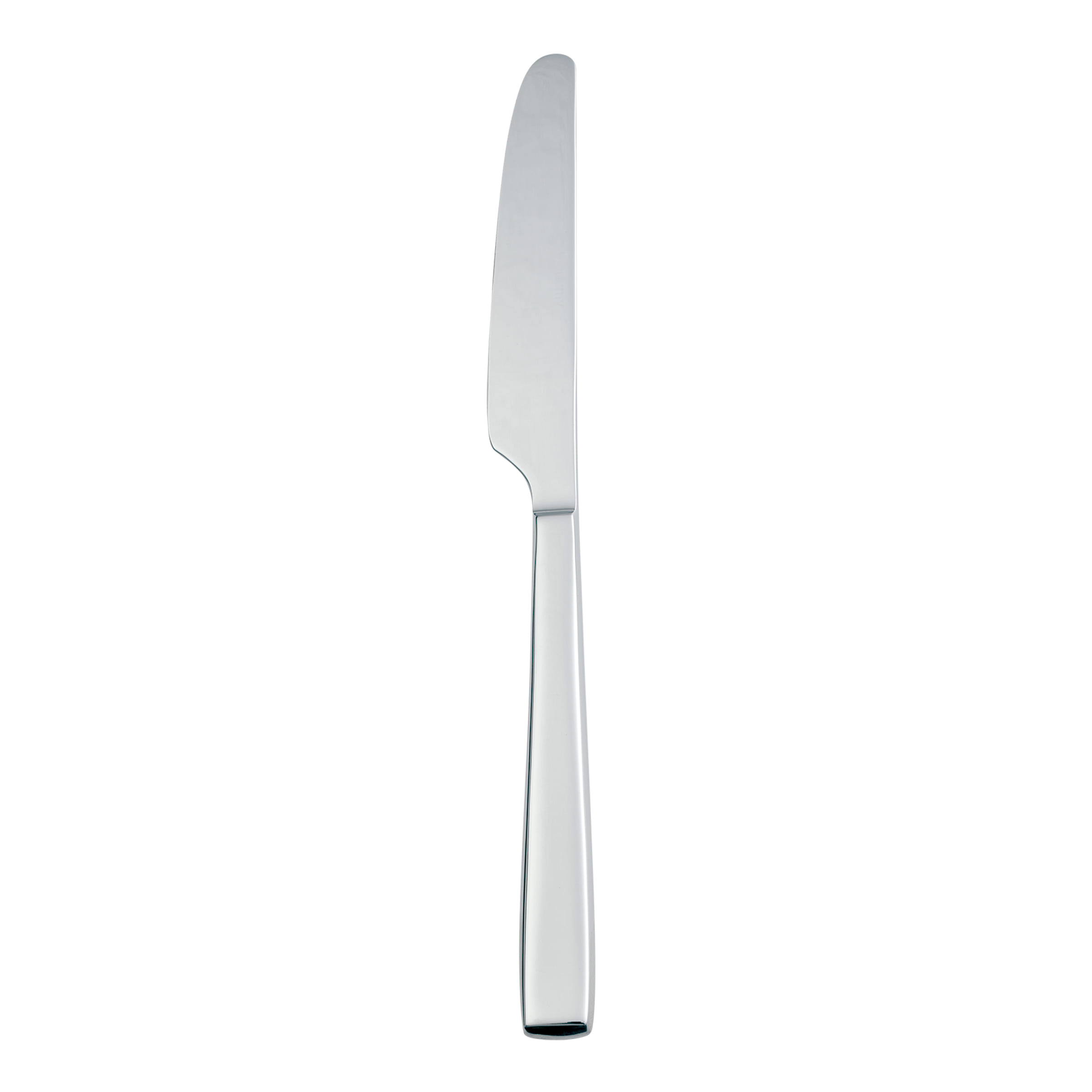 stainless steel facet dessert knife