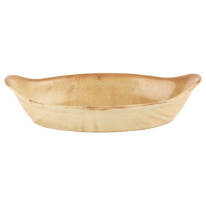 22cm Flame Oval Eared Dish (Pack of 12)