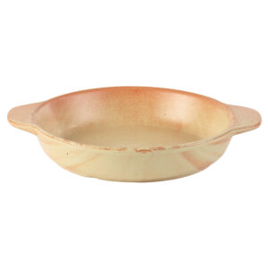 12cm Flame Round Eared Dish (Pack of 12)