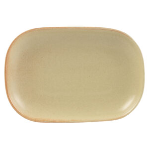 24 x 16cm Flame Rectangular Plate (Pack of 6)