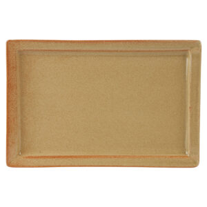 31 x 20.5cm Flame Rectangular Tray (Pack of 6)