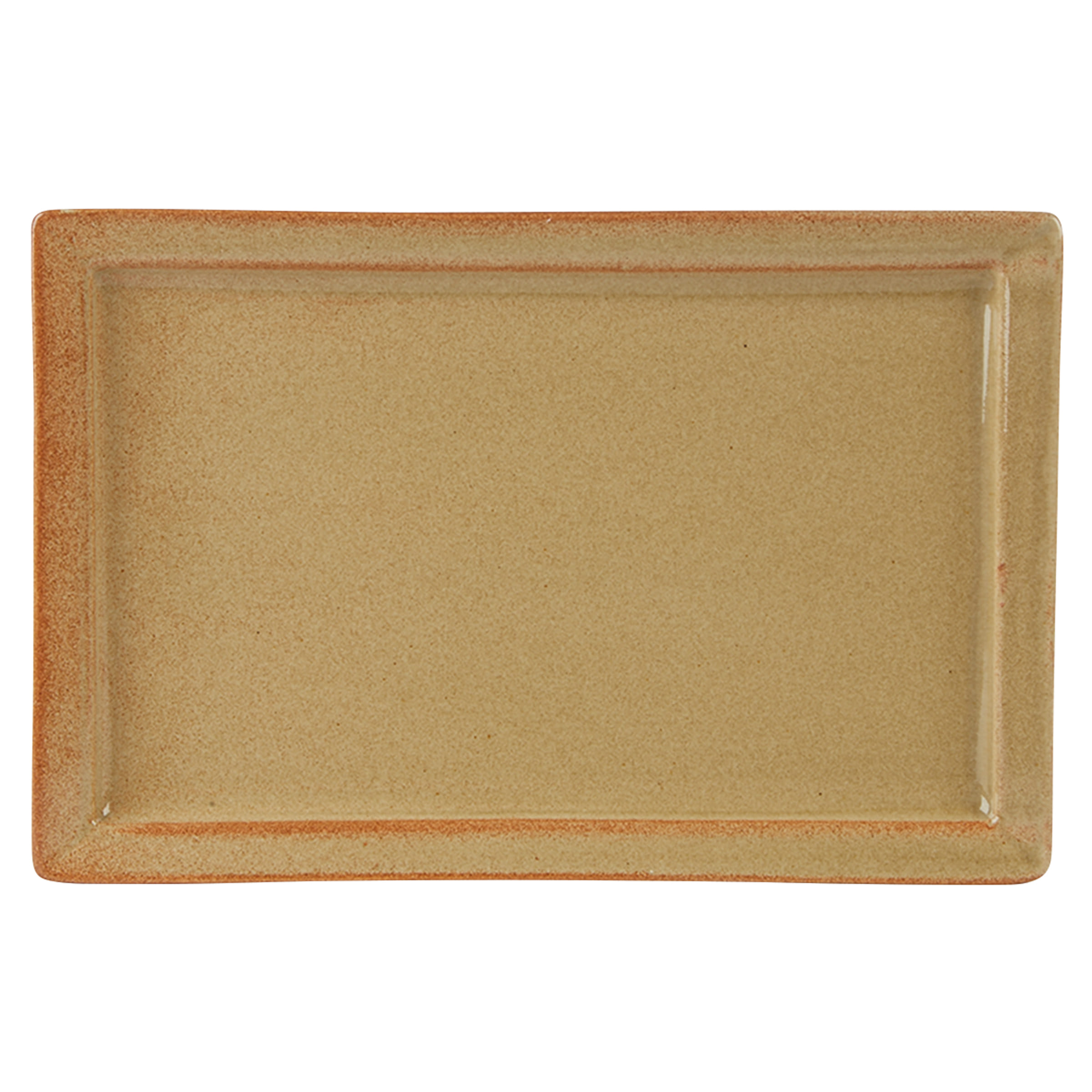 31 x 20.5cm Flame Rectangular Tray (Pack of 6)