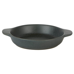 12cm Carbon Round Eared Dish (Pack of 12)