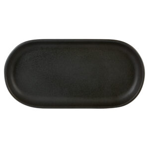 30 x 15cm Carbon Oval Tray (Pack of 12)