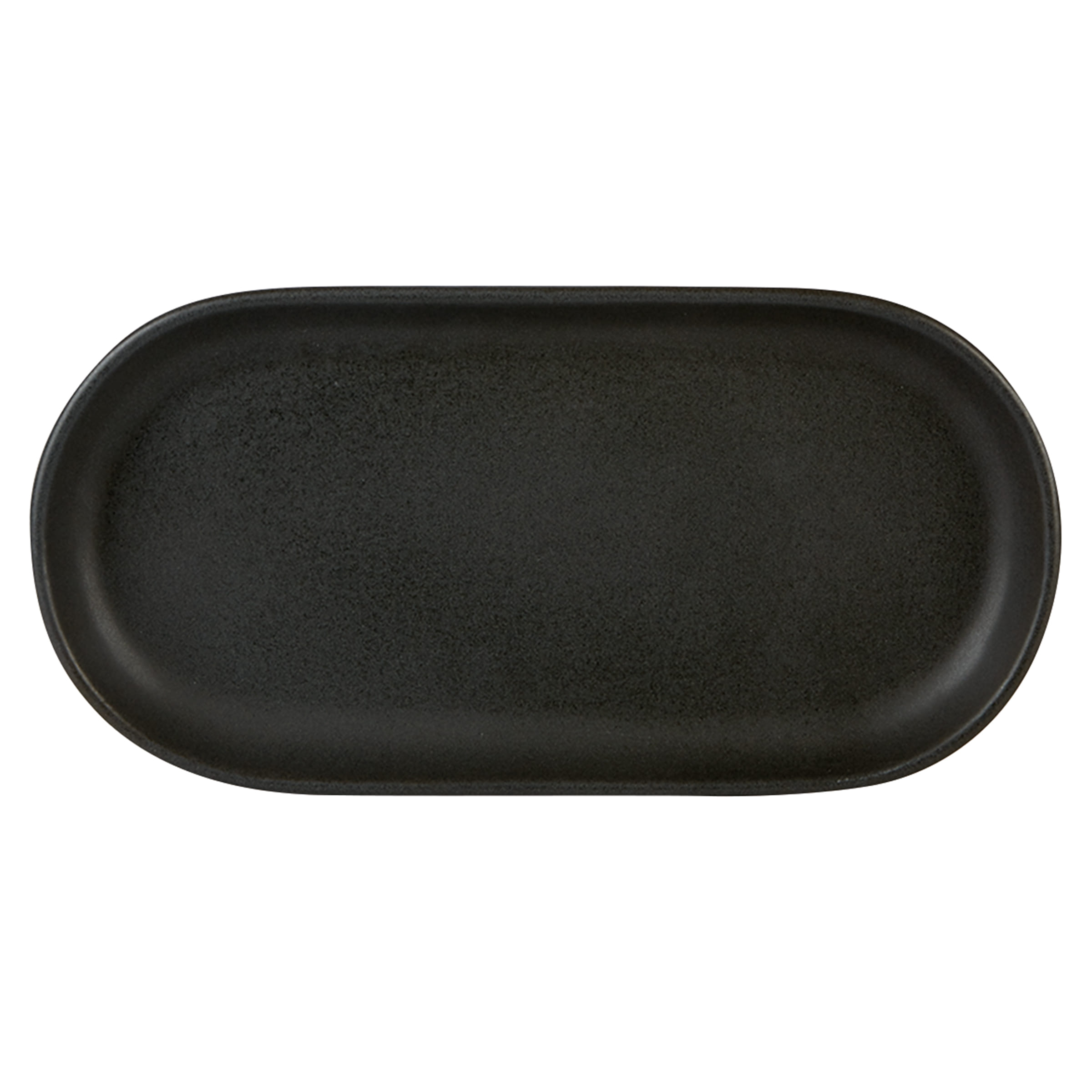 30 x 15cm Carbon Oval Tray (Pack of 12)
