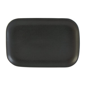 29 x 19.5cm Carbon Rectangular Plate (Pack of 6)