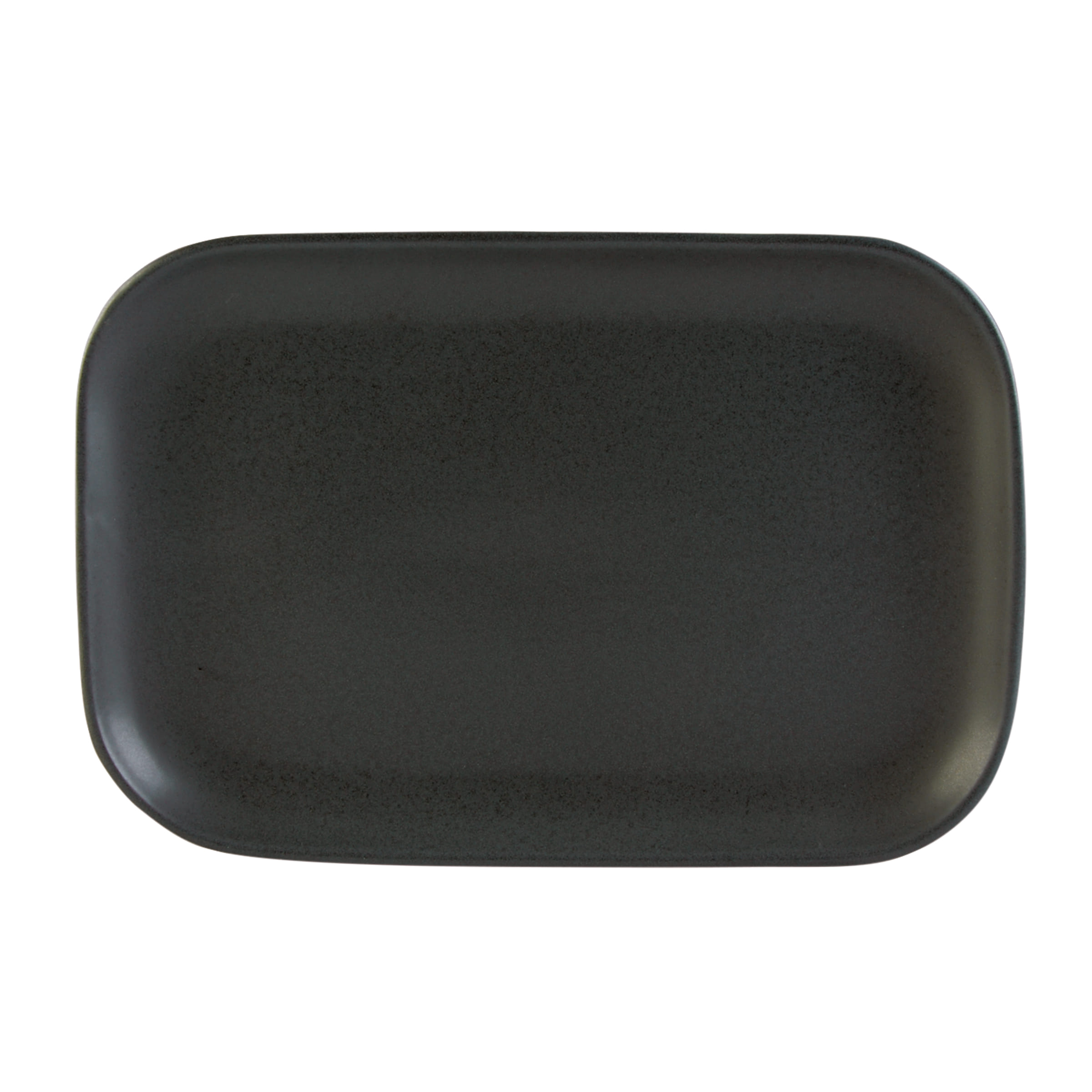 29 x 19.5cm Carbon Rectangular Plate (Pack of 6)