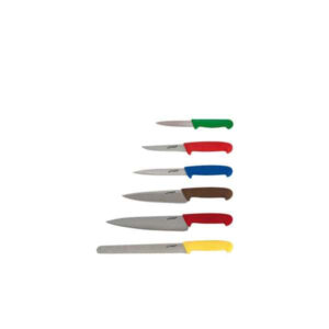 6 Piece Colour Coded Knife Set And Wallet