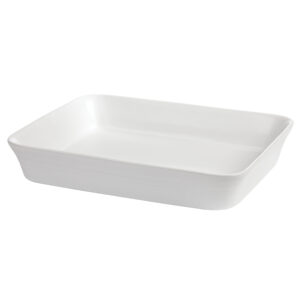 32 X 26cm White Rectangular Baker (Pack of 4)