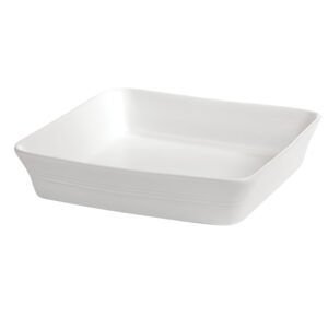 26 x 26cm White Square Baker (Pack of 4)
