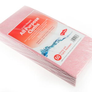 Red All Purpose Cloths (Pack of 50)