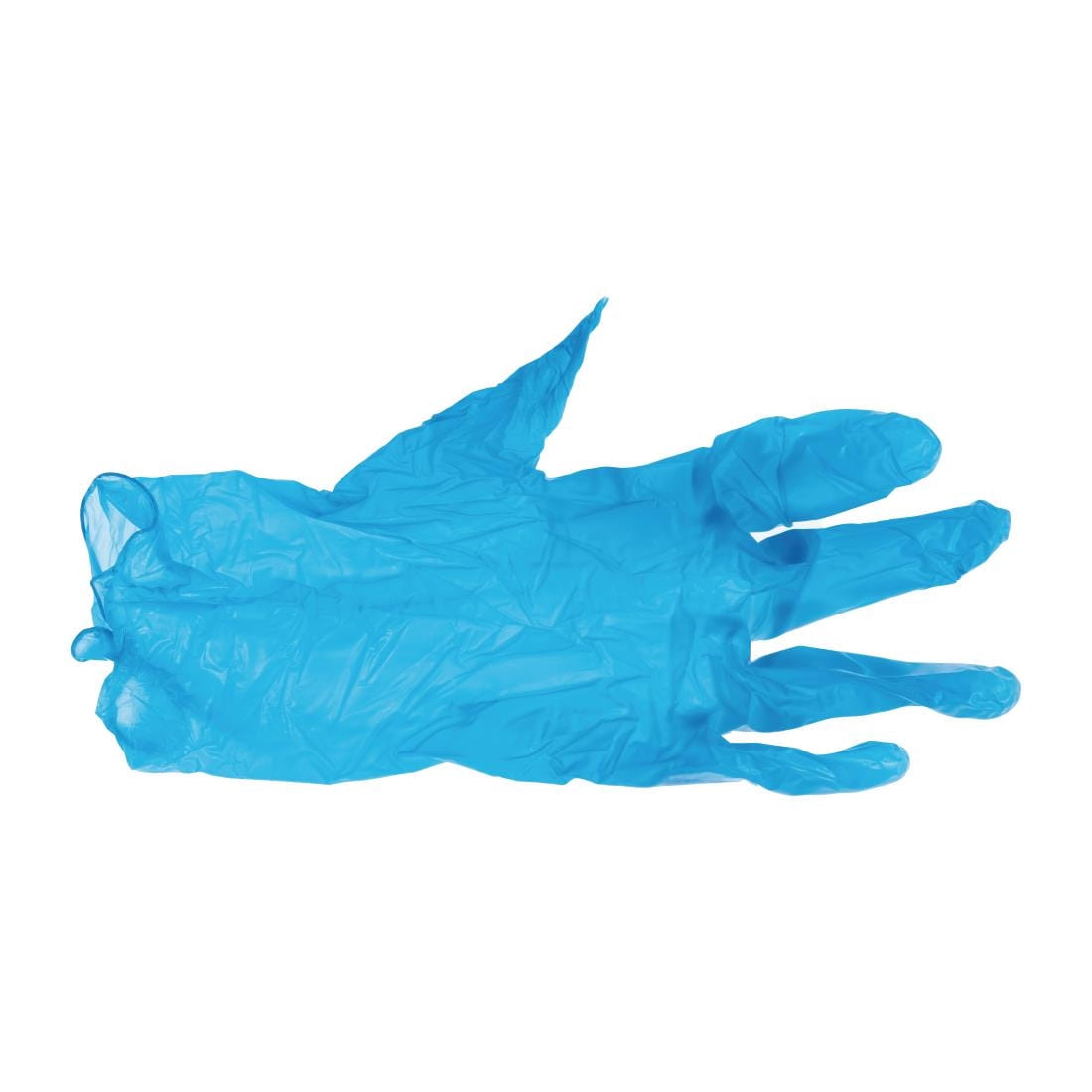 Blue Vinyl Powder Free Gloves Small