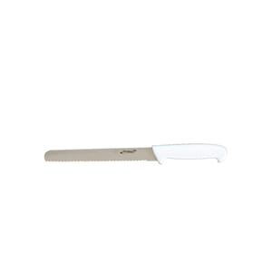 8" White Serrated Bread Knife