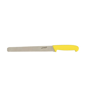 12" Yellow Serrated Slicing Knife