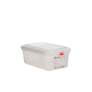 GN Storage Container 1/4 100mm Deep 2.8L (Pack 6)