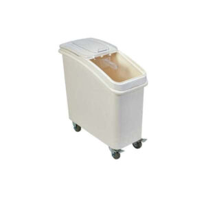 Polypropylene Mobile Ingredient Bin with Scoop 81 Litre