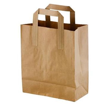 Large Kraft Bags 260 x 390 x 305mm (Pack of 100)