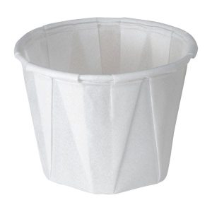 1oz White Paper Portion Pots (Pack of 250)