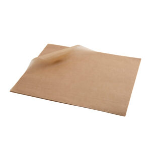 Greaseproof Paper Brown 25 x 20cm (Pack of 1000)