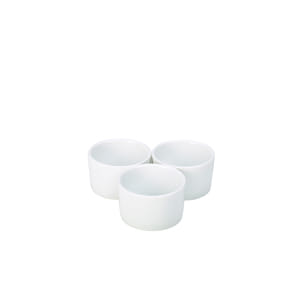 Porcelain Contemporary Smooth Ramekin 8cm/3" (Pack 6)