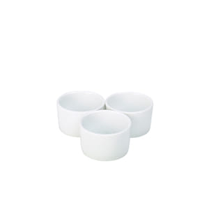 Porcelain Contemporary Smooth Ramekin 9cm/3.5" (Pack 6)