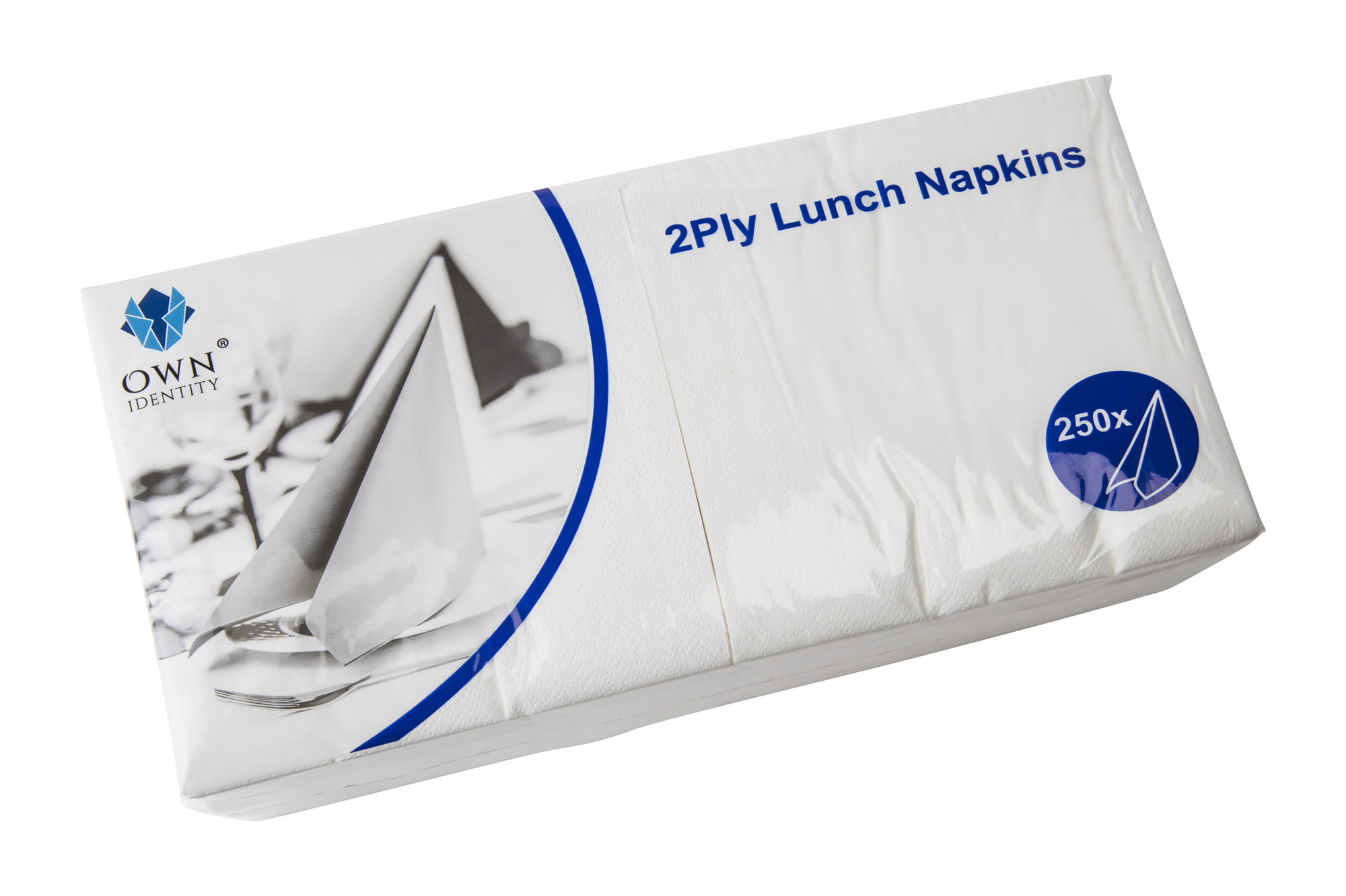 33cm 2ply White Napkins (2000)