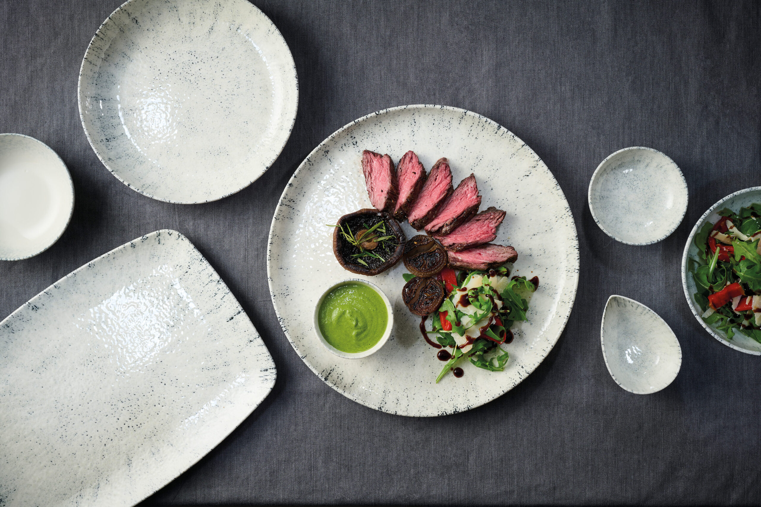 27 x 19.5cm Drift Rectangular Plate (Pack of 6) - Image 3