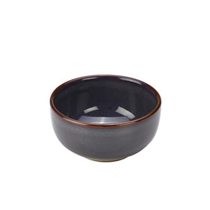 11.5cm Rustic Blue Round Bowl (pack of 6)