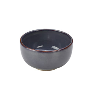 12.5cm Rustic Blue Round Bowl (pack of 6)