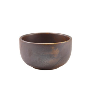 12.5cm Rustic Copper Round Bowl (Pack of 6)