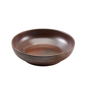 20cm Rustic Copper Coupe Bowl (Pack of 6)