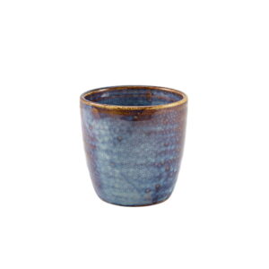 8.7cm Aqua Blue Chip Cup (Pack of 6)