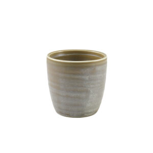 8.7cm Matt Grey Chip Cup (Pack of 6)