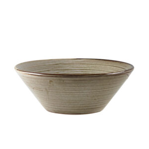 16cm Smoke Grey Conical Bowl (Pack of 6)