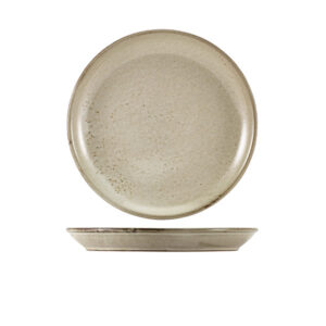 24cm Smoke Grey Coupe Plate (Pack of 6)