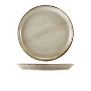 27.5cm Smoke Grey Coupe Plate (Pack of 6)
