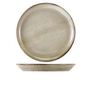 30.5cm Smoke Grey Coupe Plate (Pack of 6)