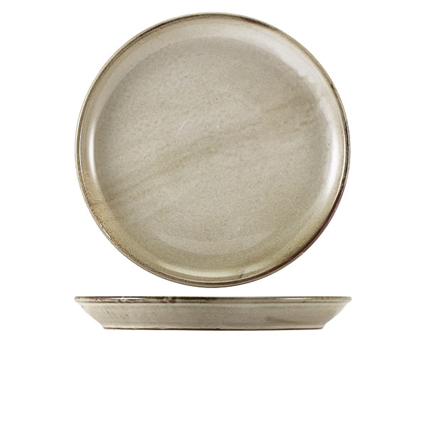 30.5cm Smoke Grey Coupe Plate (Pack of 6)