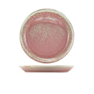 24cm Rose Pink Coupe Plate (Pack of 6)