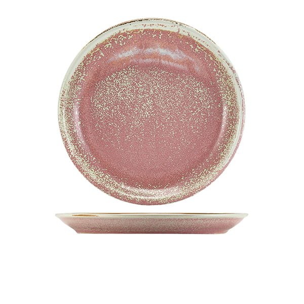 27.5cm Rose Pink Coupe Plate (Pack of 6)