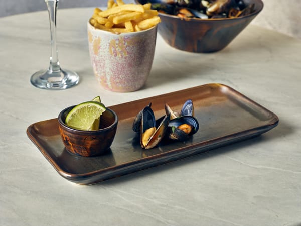 10cm Rustic Copper Tapas Dish (Pack of 12) - Image 4