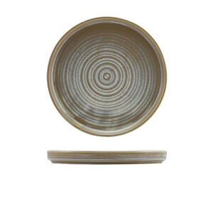 21cm Matt Grey Low Presentation Plate (Pack of 6)